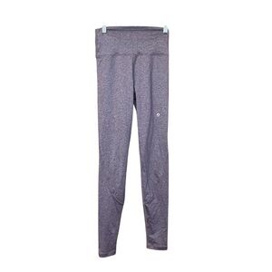 Emily Cho Heather Purple High-Waisted Leggings S Athletic Feminine Gym Running